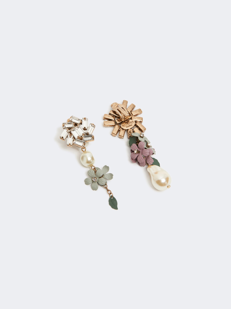 PEVERA Set with flower and crystal details - GOLD 4