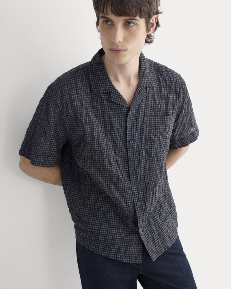 EVERLANE TEXTURED VOILE RESORT SHIRT outlook