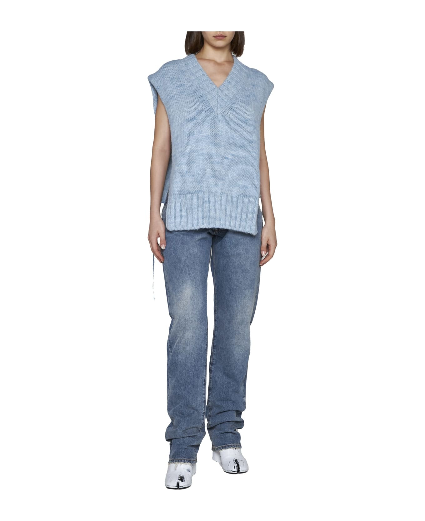 Straight Leg Jeans - 2
