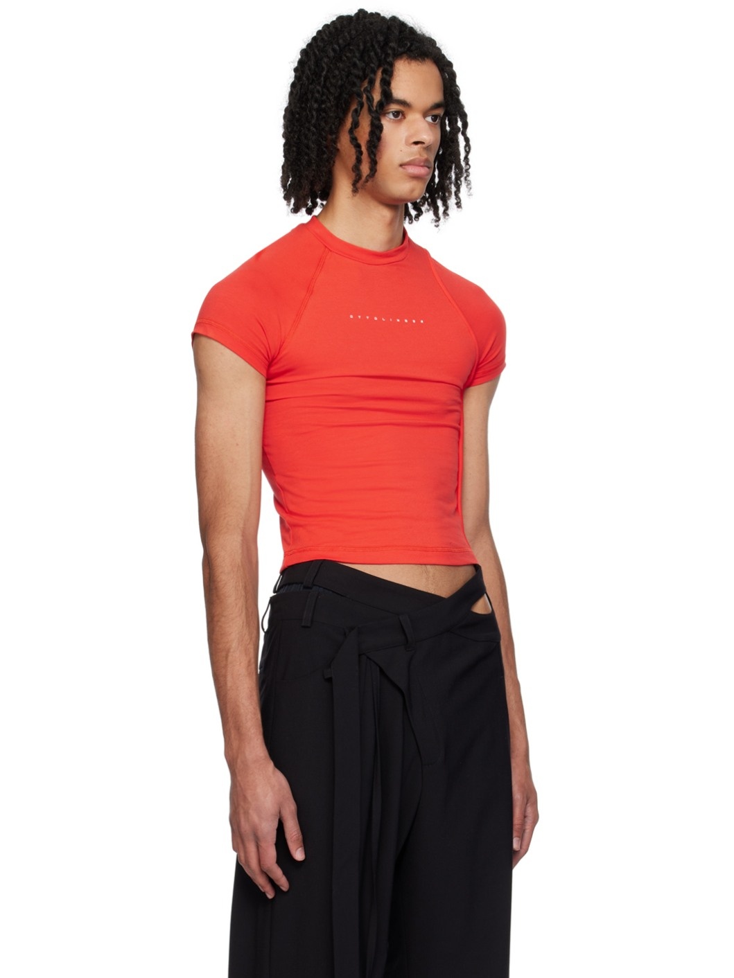 Red Deconstructed T-Shirt - 2