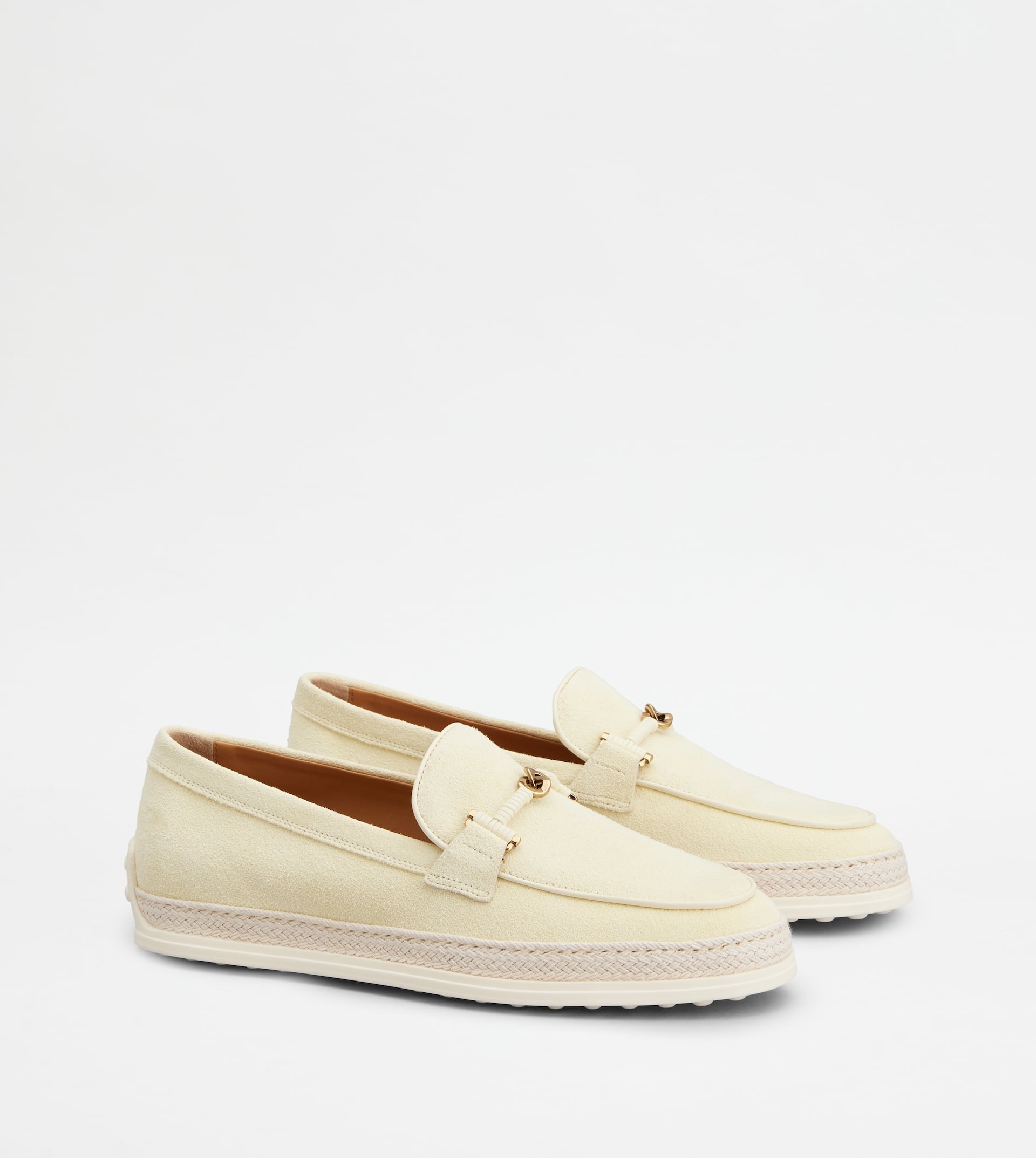LOAFERS IN SUEDE - YELLOW - 2