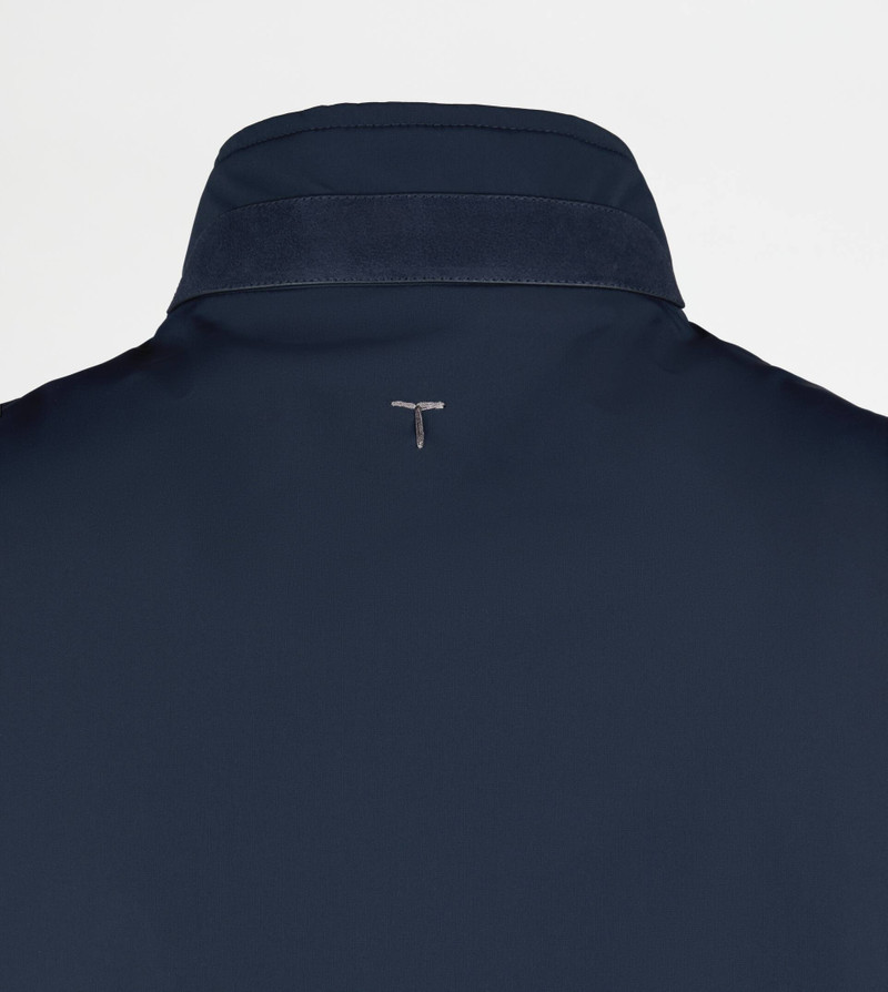 VEST IN TECHNICAL FABRIC - BLUE 7