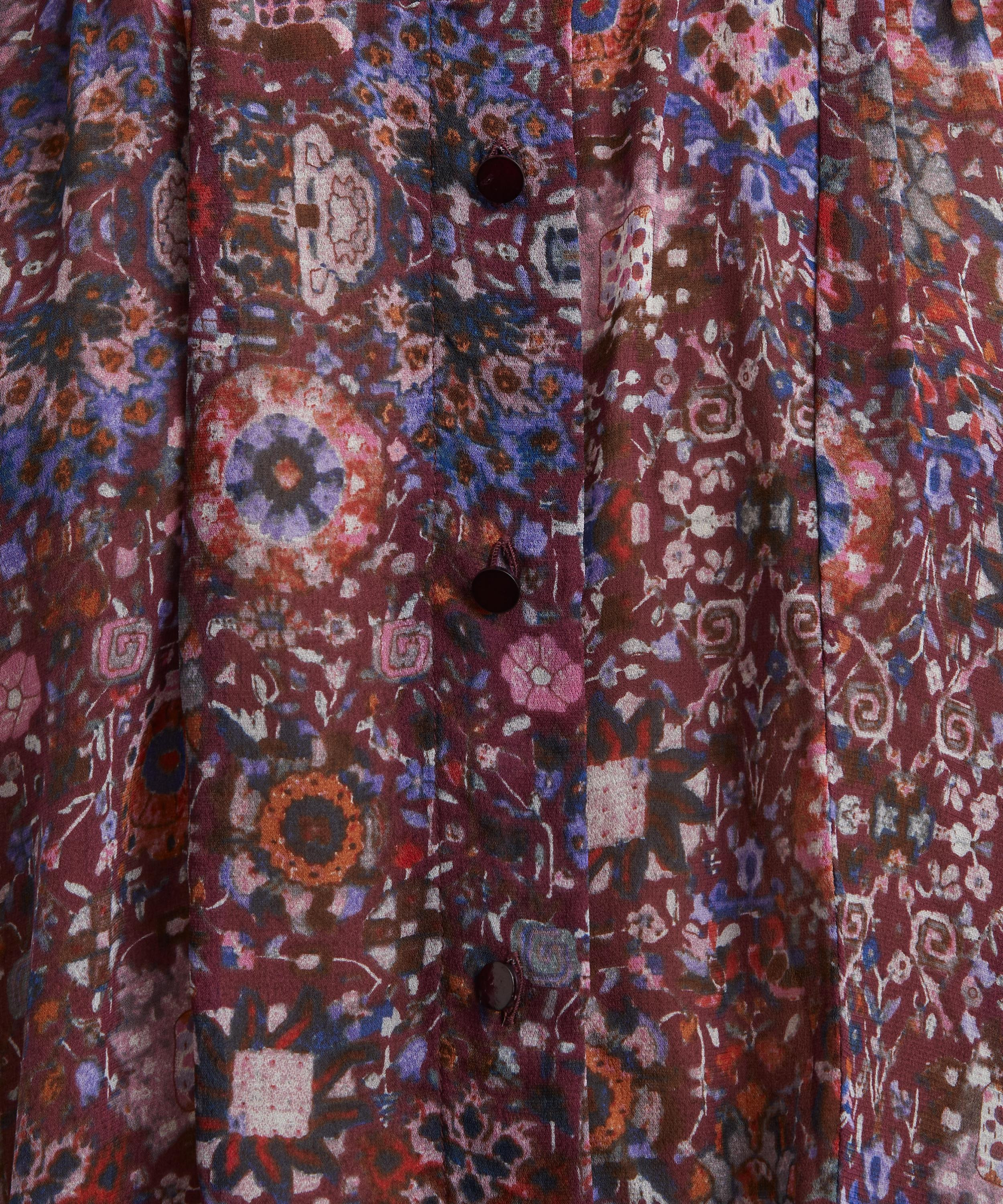 Noeline Printed Crepe Blouse - 5