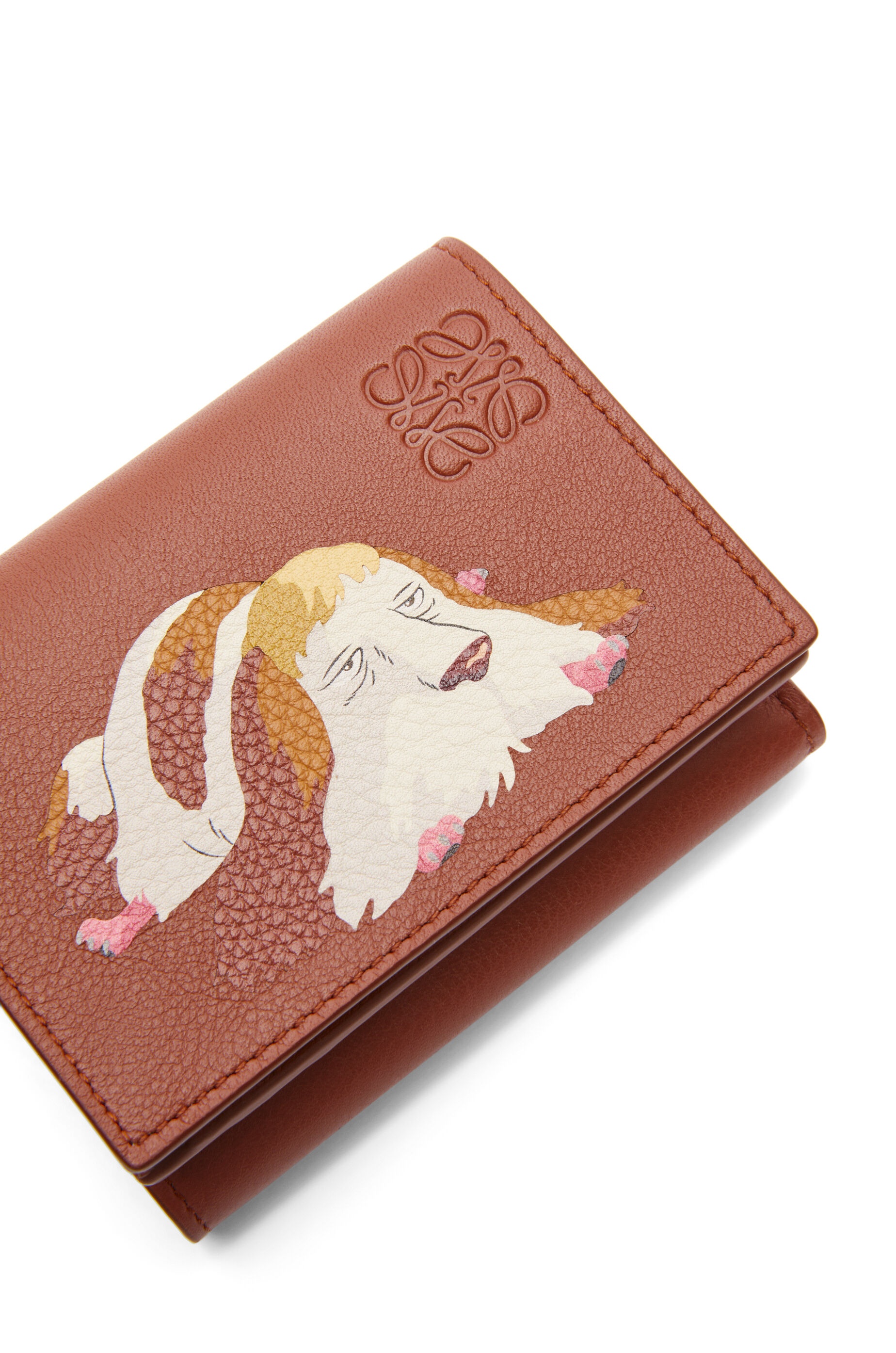 Heen trifold wallet in classic calfskin - 6