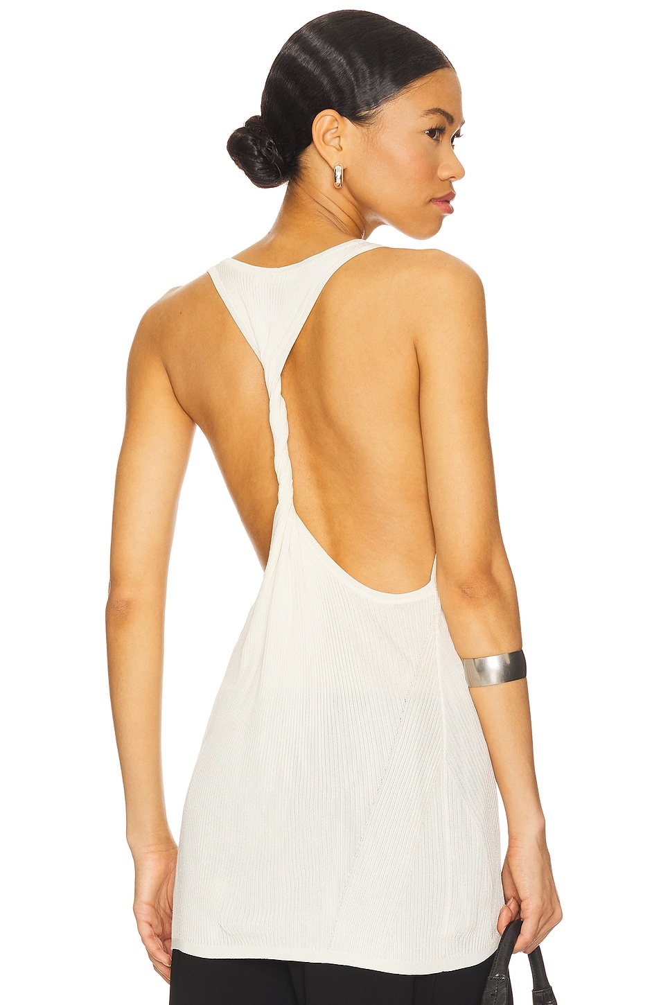 Rib Twist Tank Top - 2