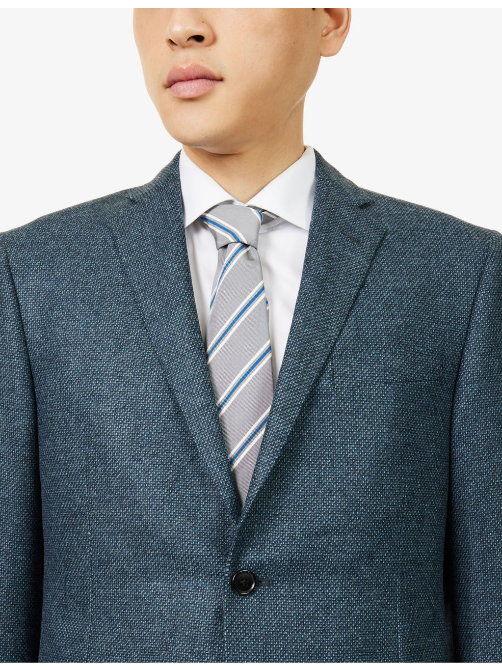Academy Notched-Collar Wool-Cashmere Blend Jacket - 5
