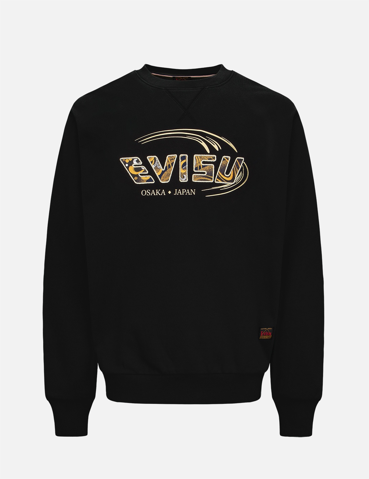 TATTOO KOI-PATTERN LOGO PRINT SWEATSHIRT - 1