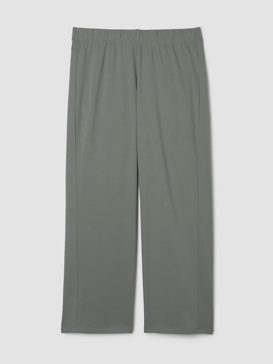 Organic Cotton Interlock Straight Sleep Pant - 1