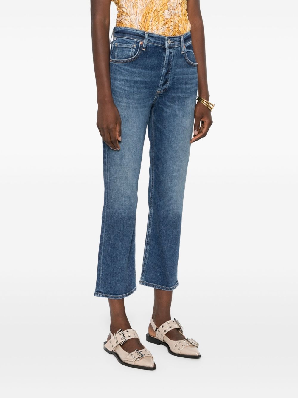 Jolene high-rise slim-cut jeans - 3