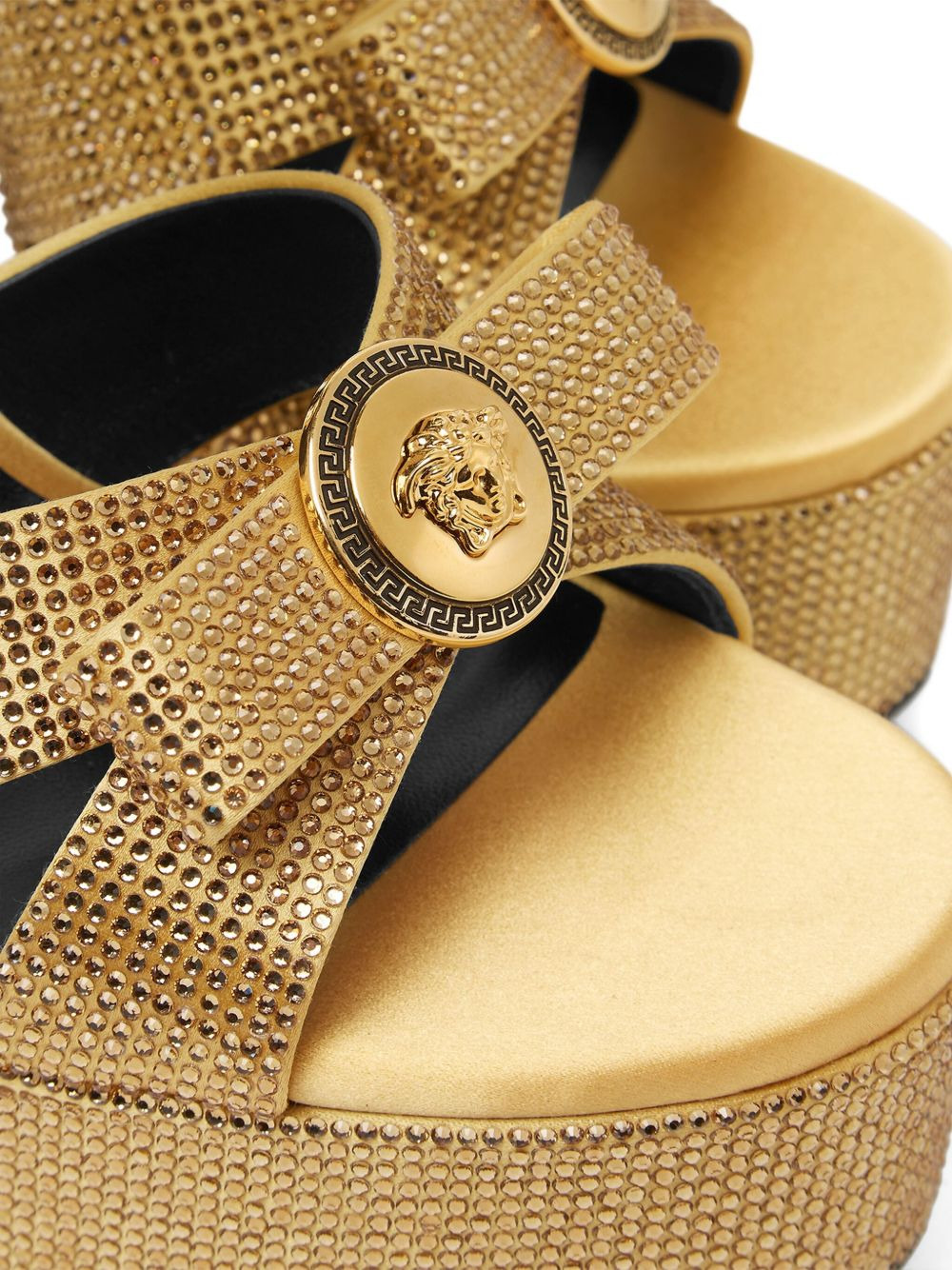 140mm crystal-embellished sandals - 4