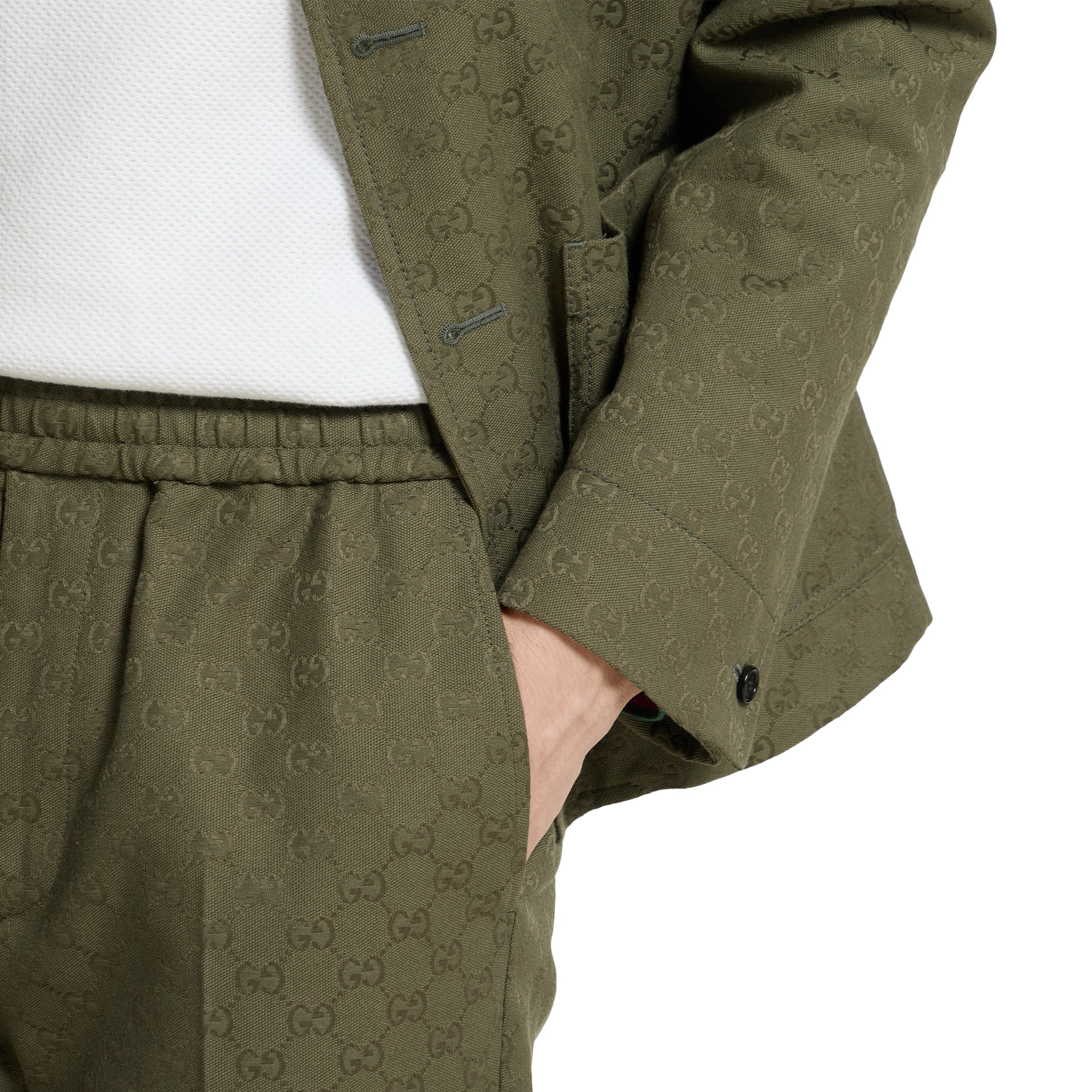 GG canvas pant - 5
