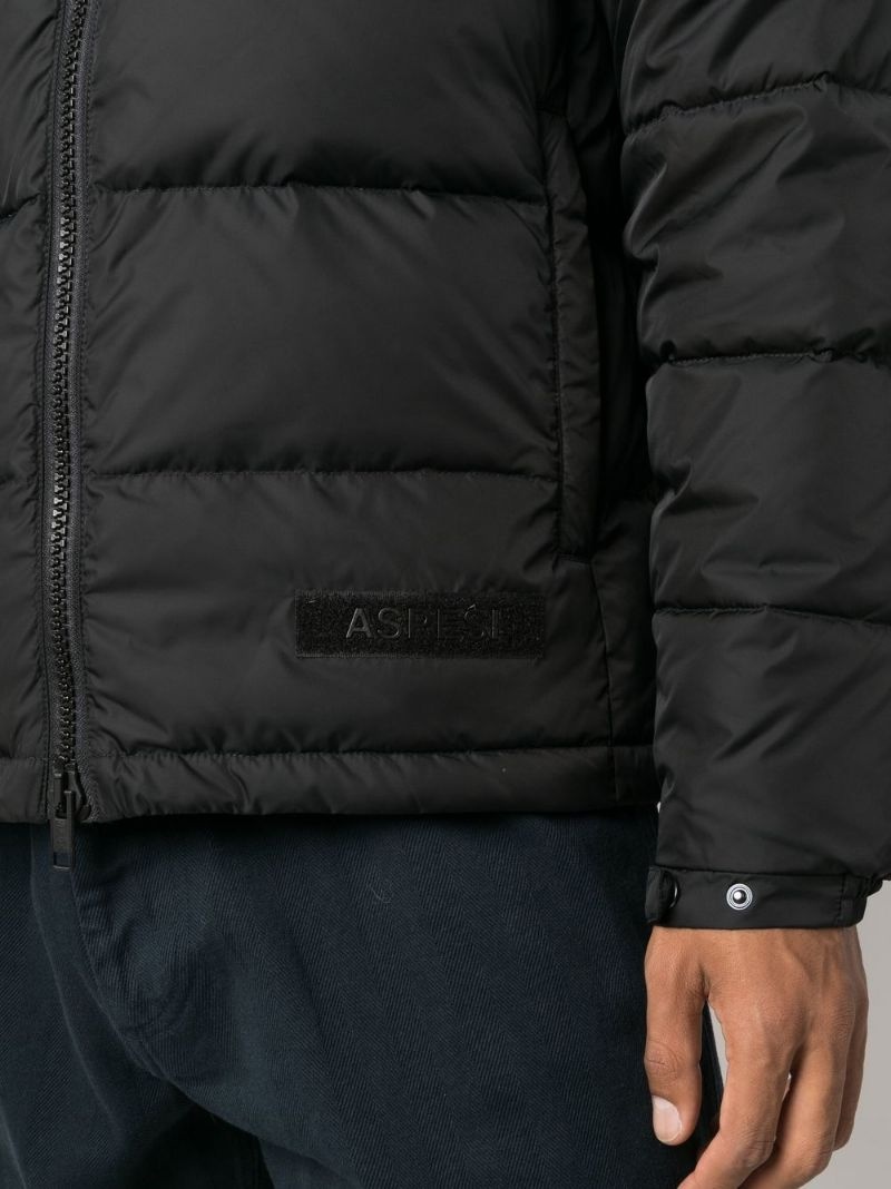 padded zip-up jacket - 5