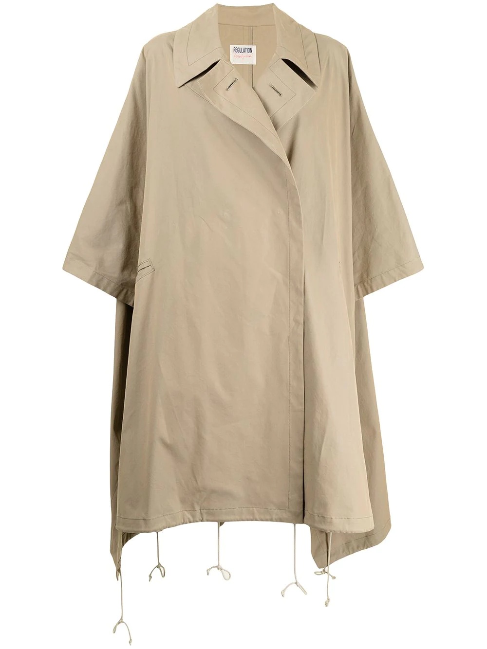 oversized trench coat - 1