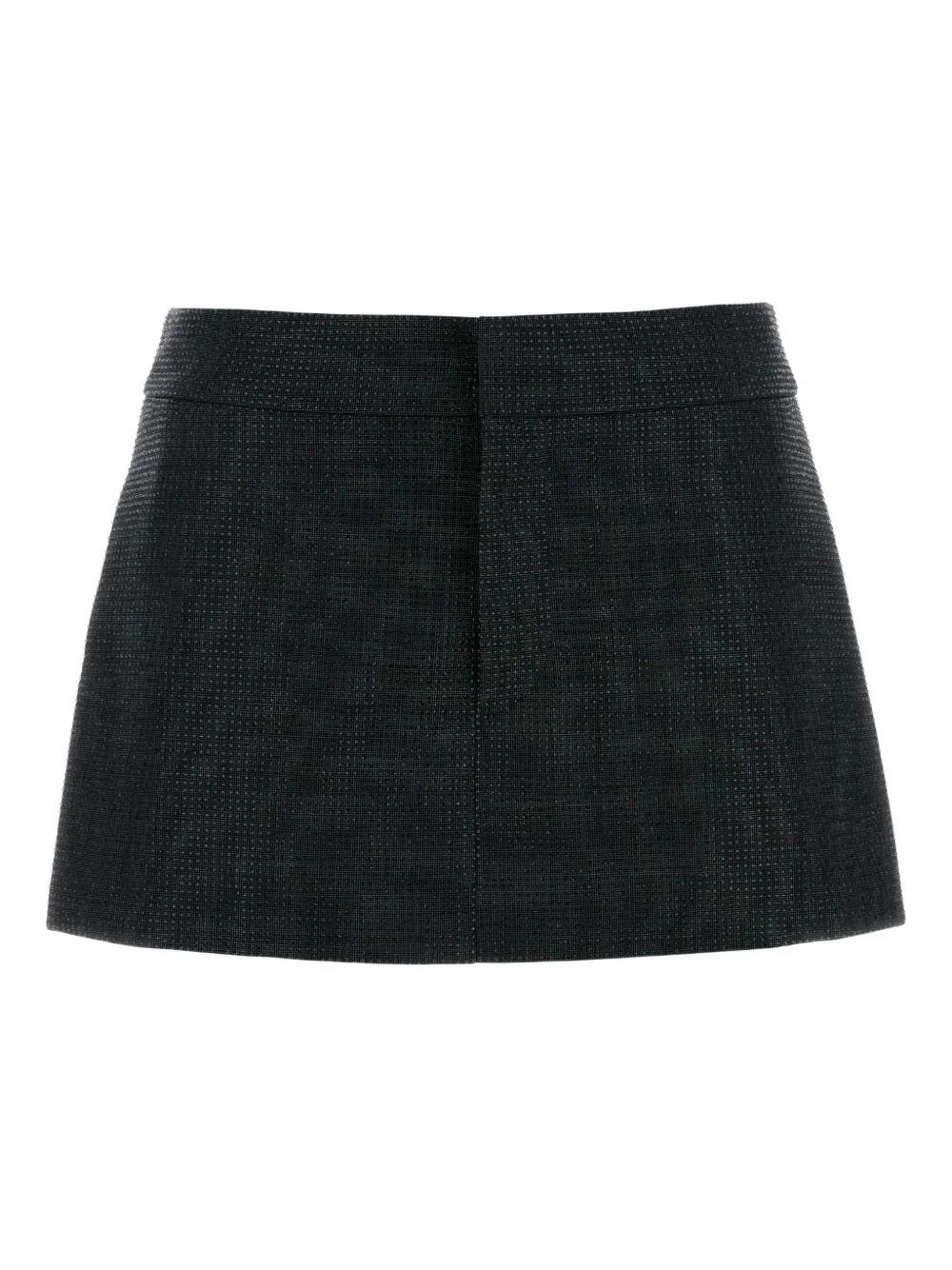 wool mini skirt - 1