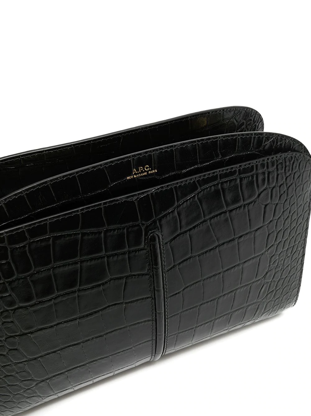 Aurelie crocodile effect crossbody bag - 4