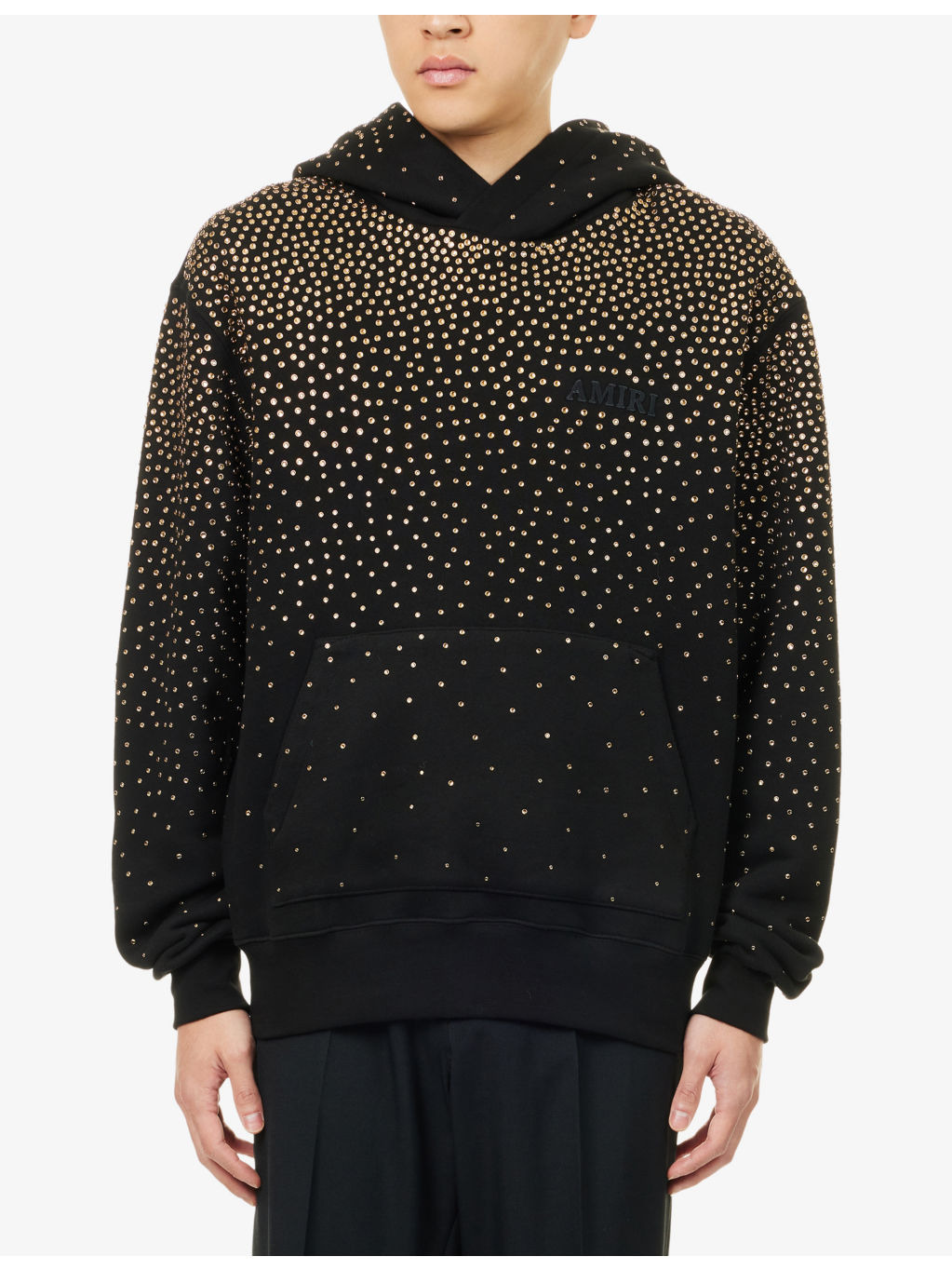 Hotel Crystal Cotton-Jersey Hoodie - 3