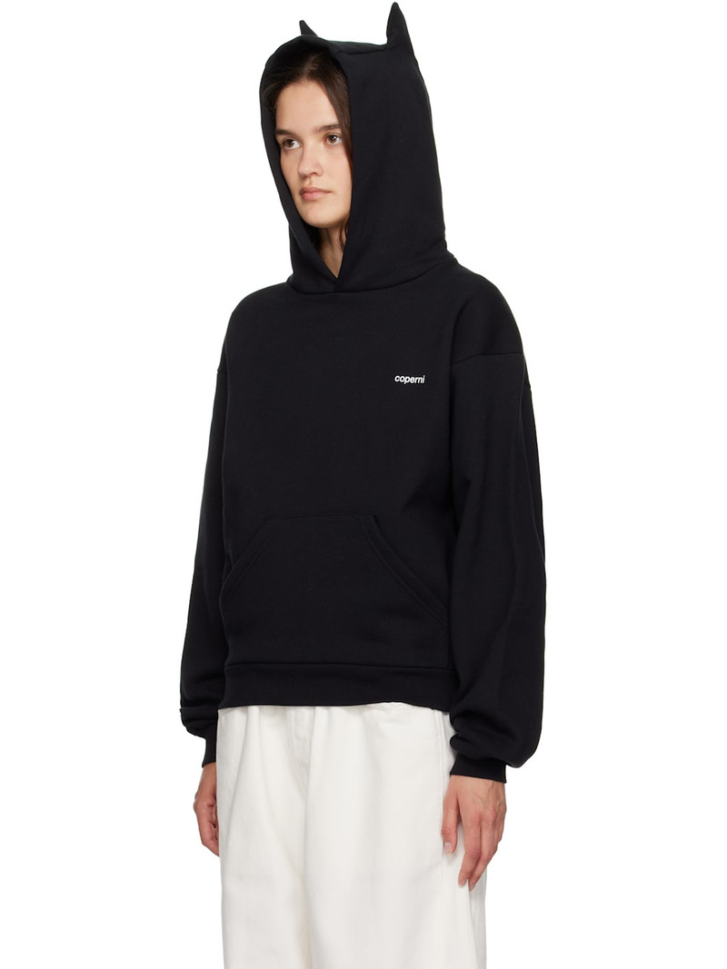 COPERNI Black Horn Hoodie outlook