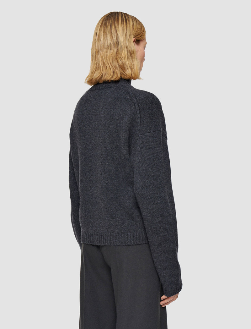 Luxe Cashmere High Neck Jumper 4