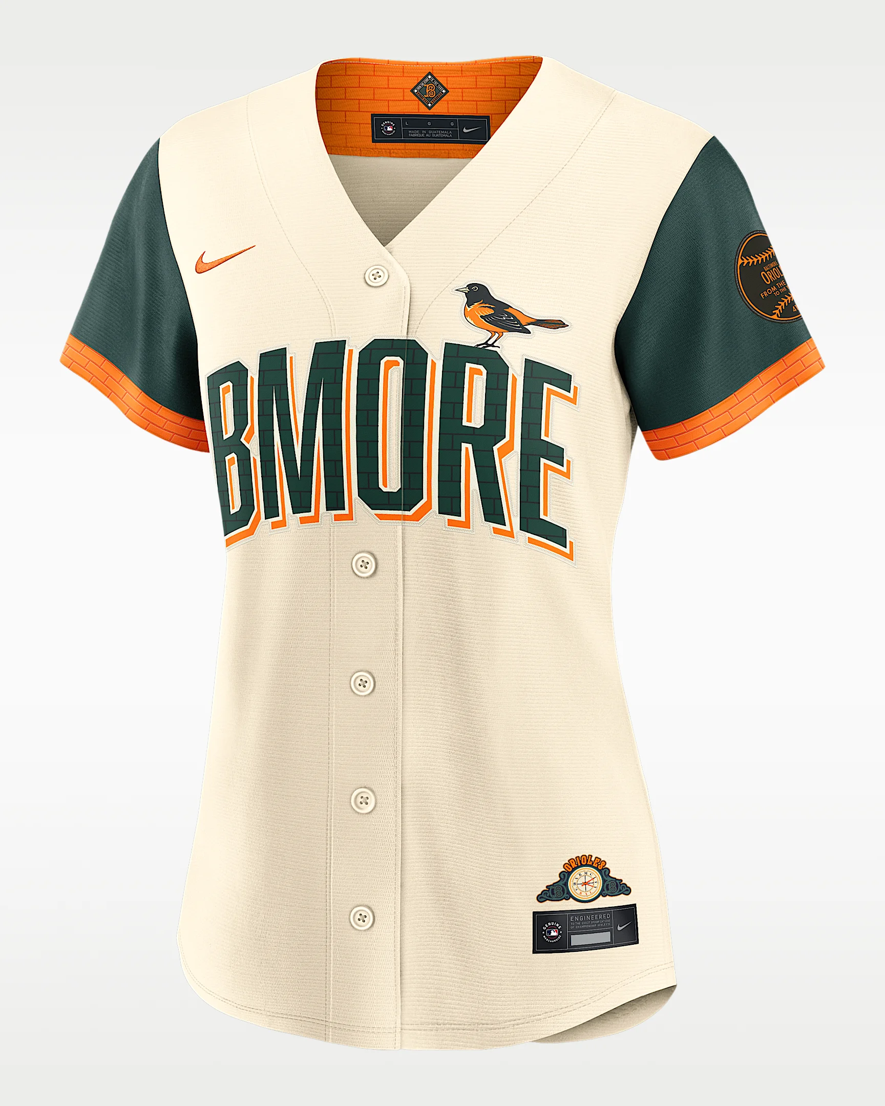 Baltimore Orioles City Connect Women's Nike MLB Stadium Jersey - 1