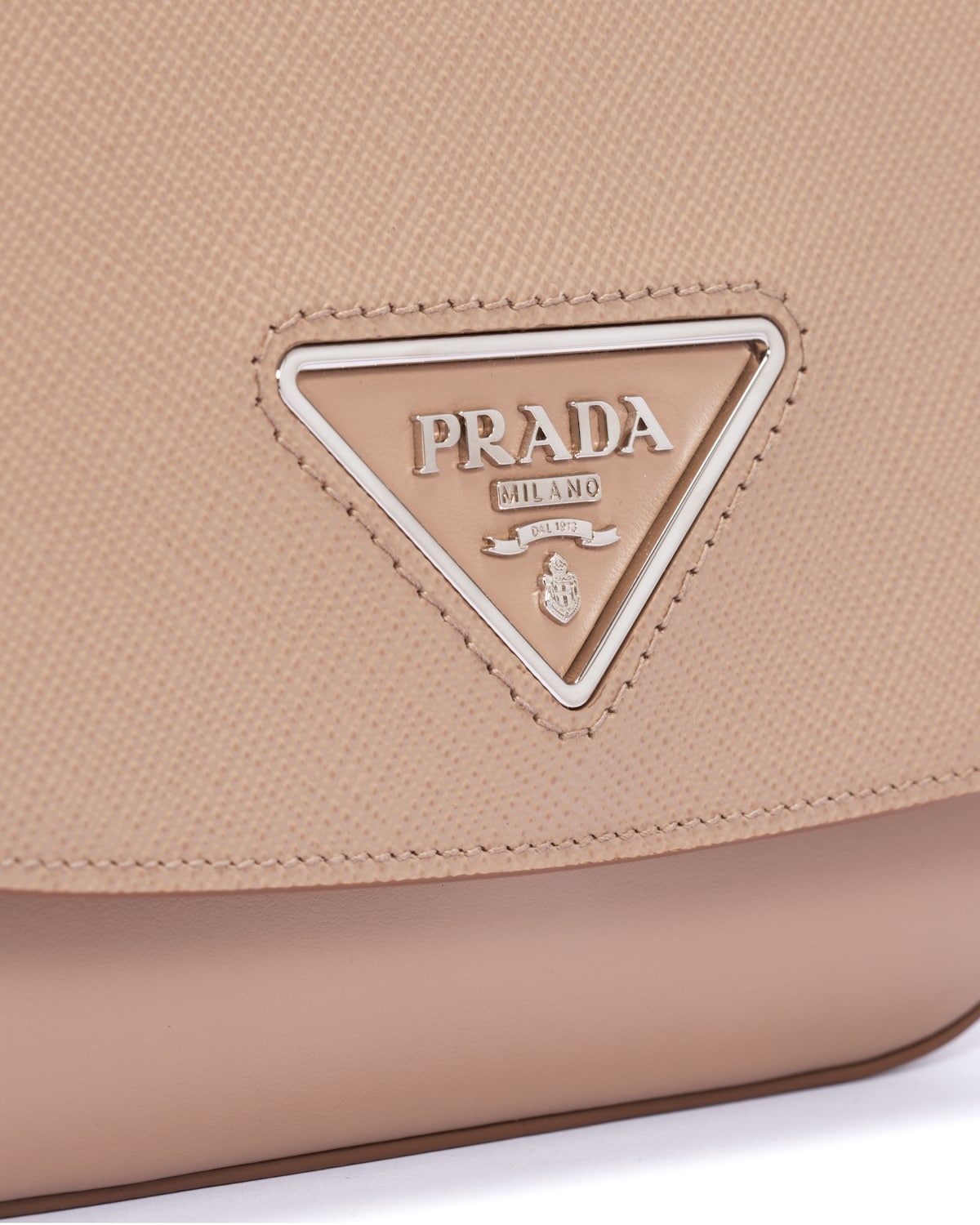 Saffiano leather Prada Identity shoulder bag - 5