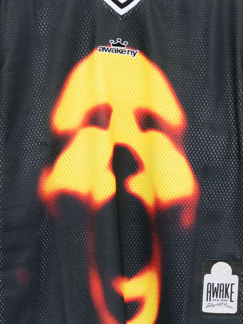 face-print long-sleeve T-shirt 3