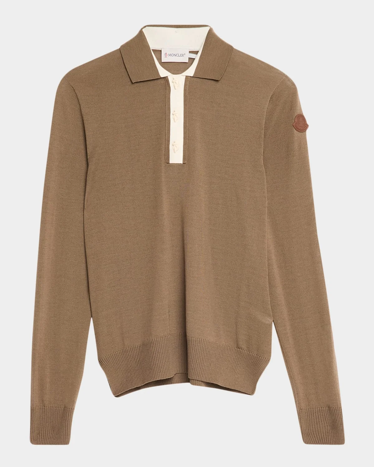 Long-Sleeve Polo Shirt - 1