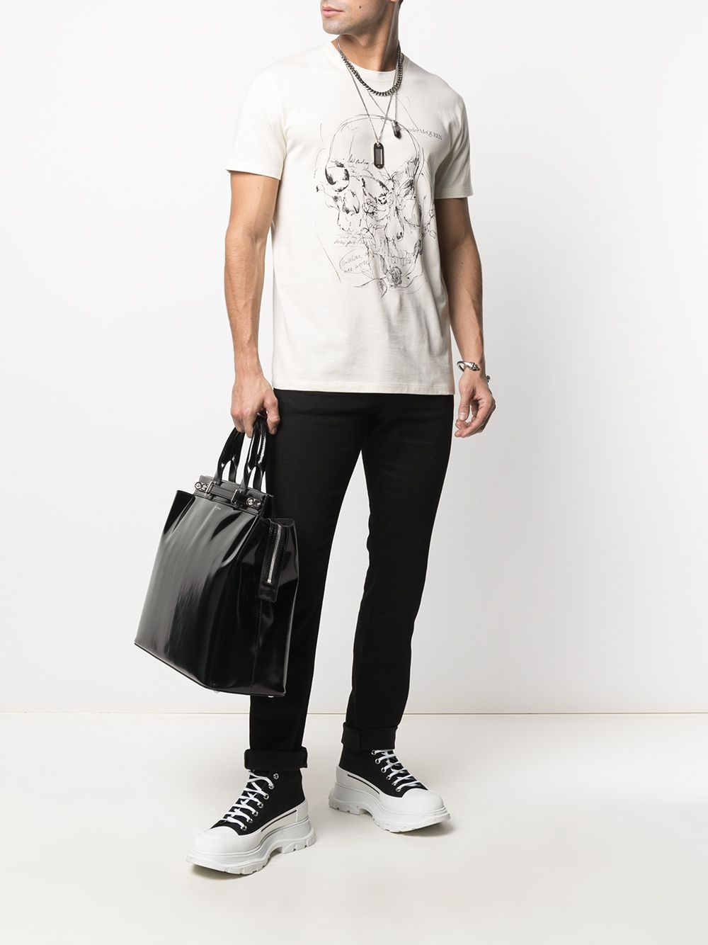 Sketchbook Skull T-Shirt - 2