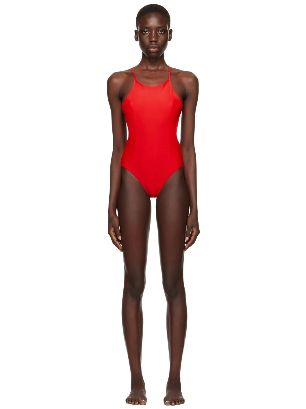 Red Racer Swimsuit - 1