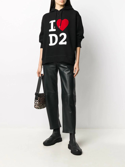 DSQUARED2 I Love D2 hoodie outlook