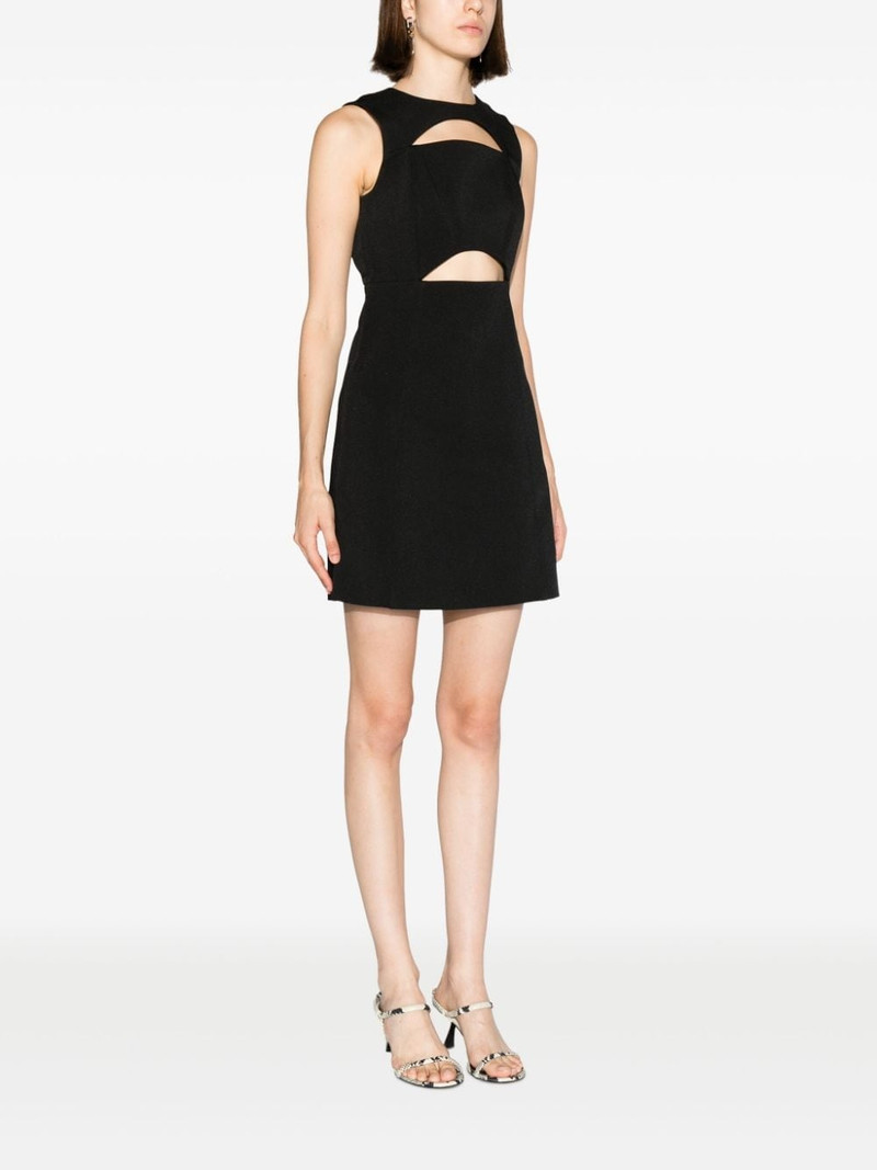 cut-out sleeveless shift dress 3