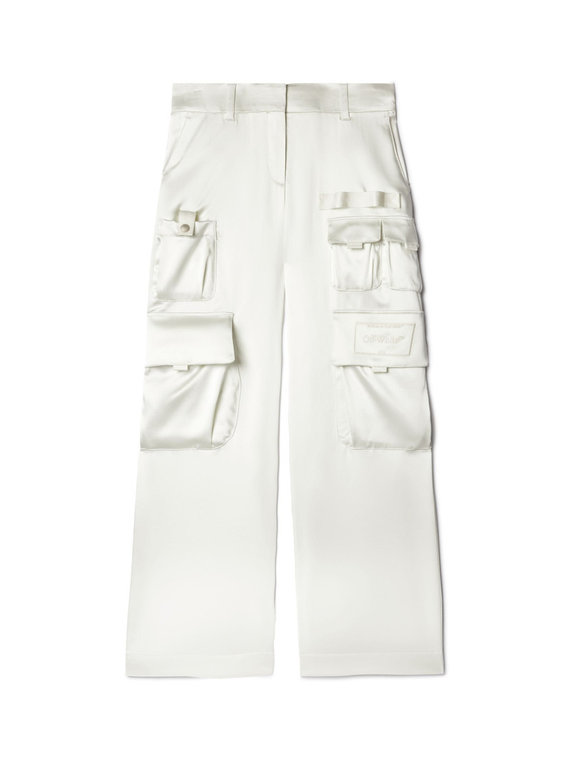 Satin Toybox Cargo Pants - 1