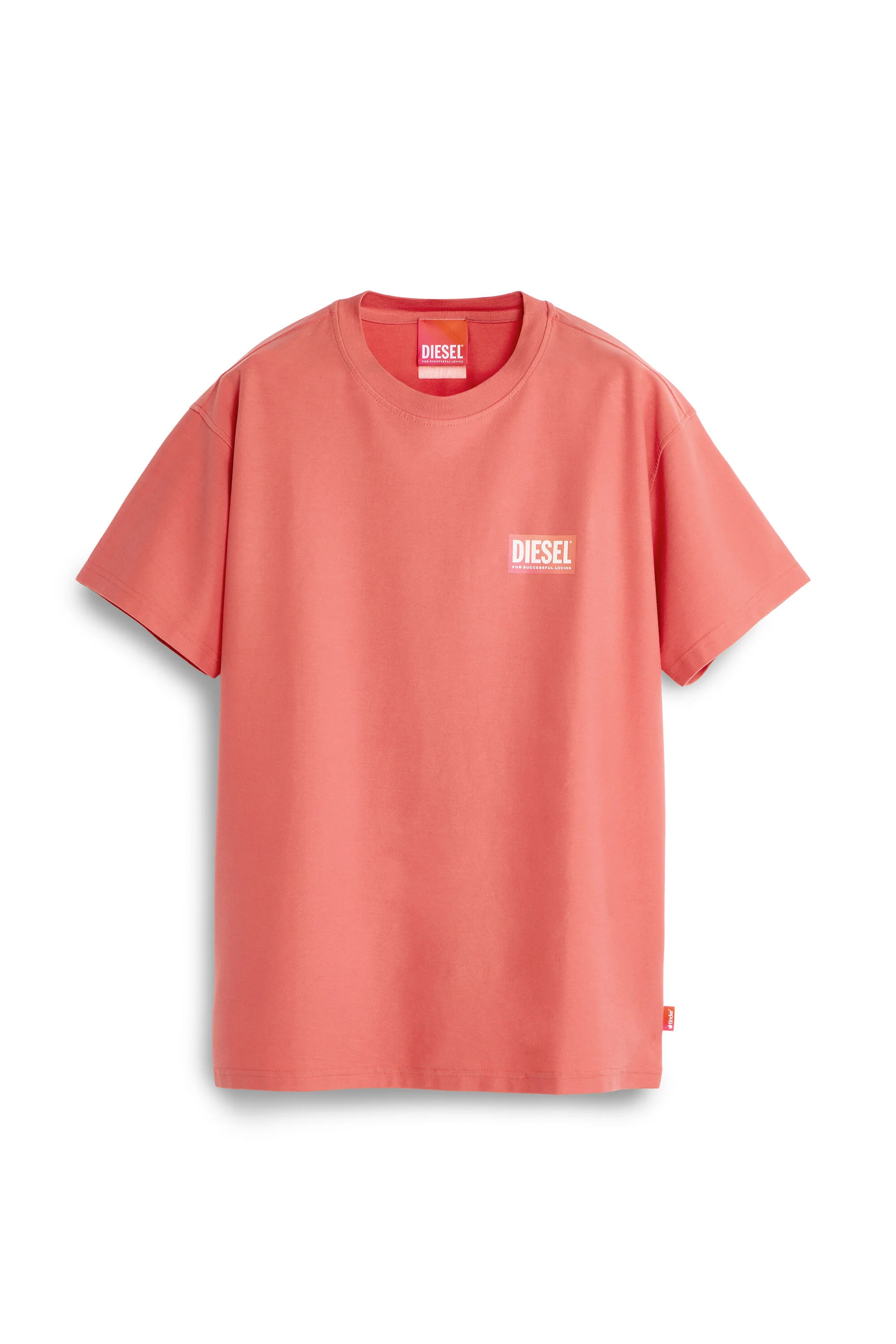 T-SHIRT WITH TRANSPARENT BACK LOGO - 1