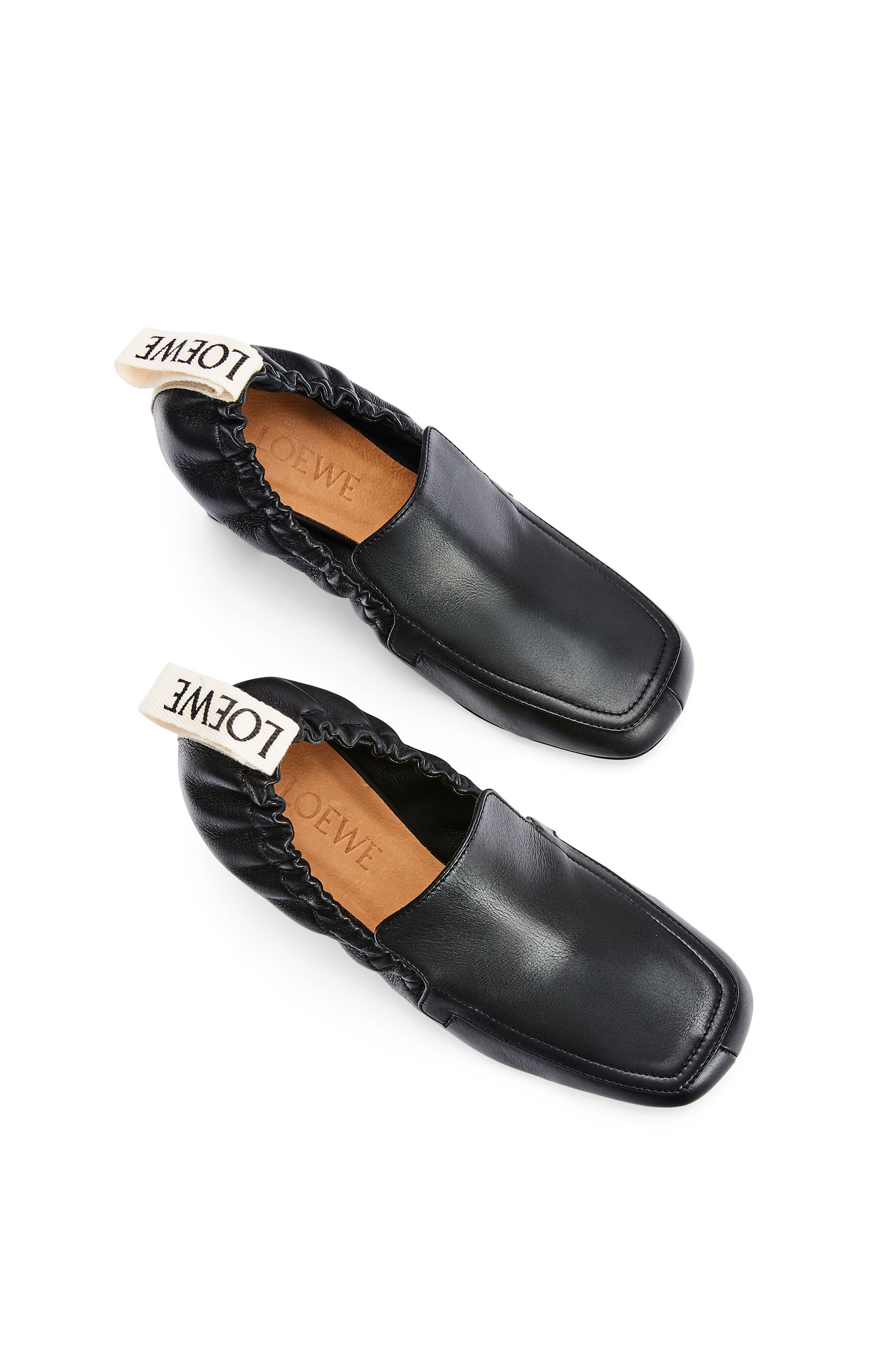 Elasticated loafer 70 in calf - 3