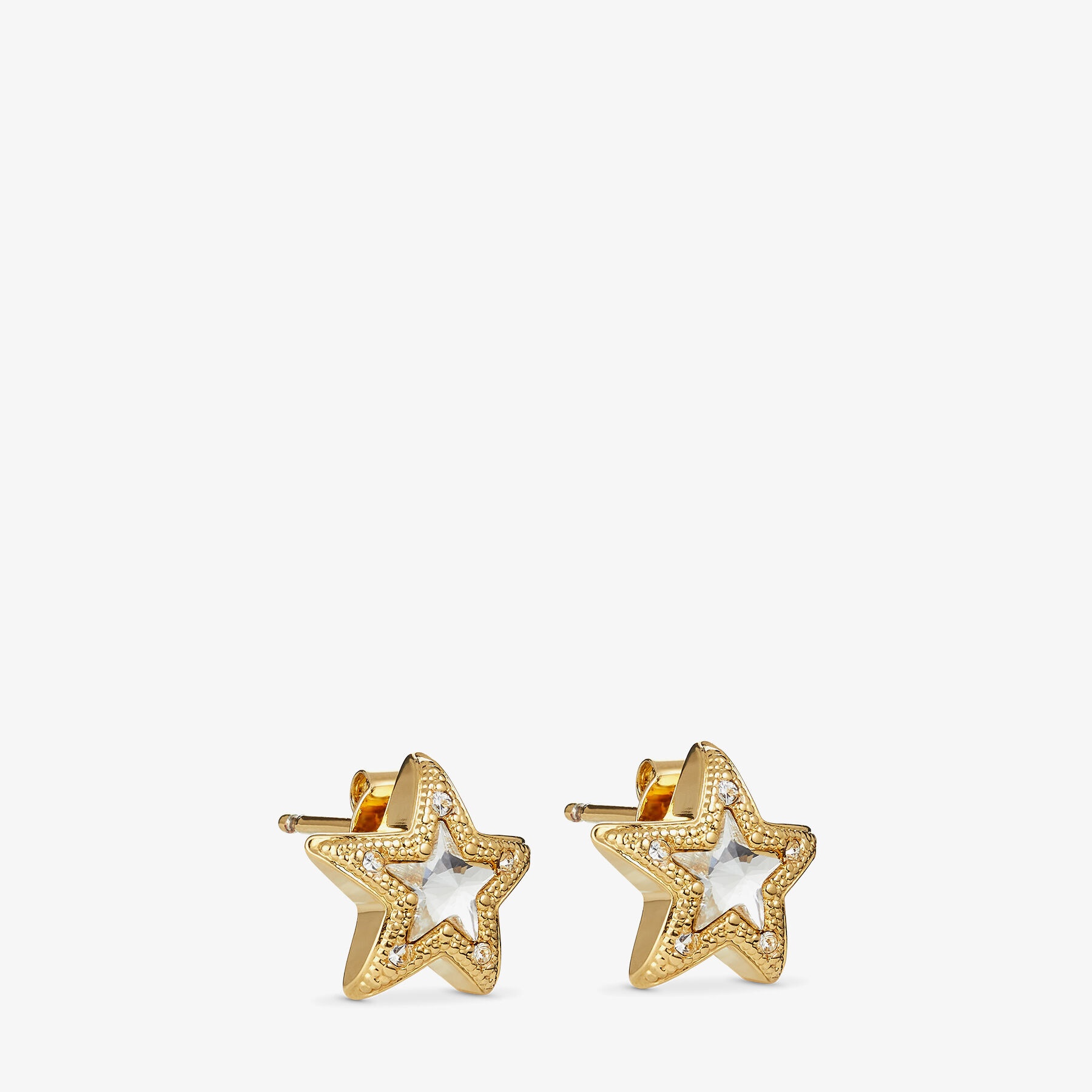 JC Star Studs
Gold-Finish Metal JC Star Stud Earrings with Swarovski Crystals - 4