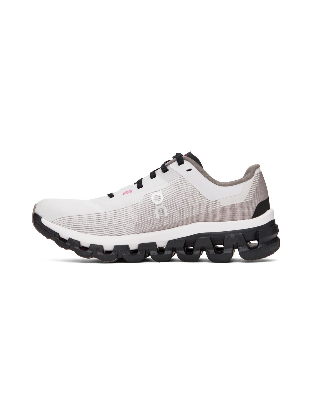 White & Black DISTANCE Edition Cloudflow 4 Sneakers - 3