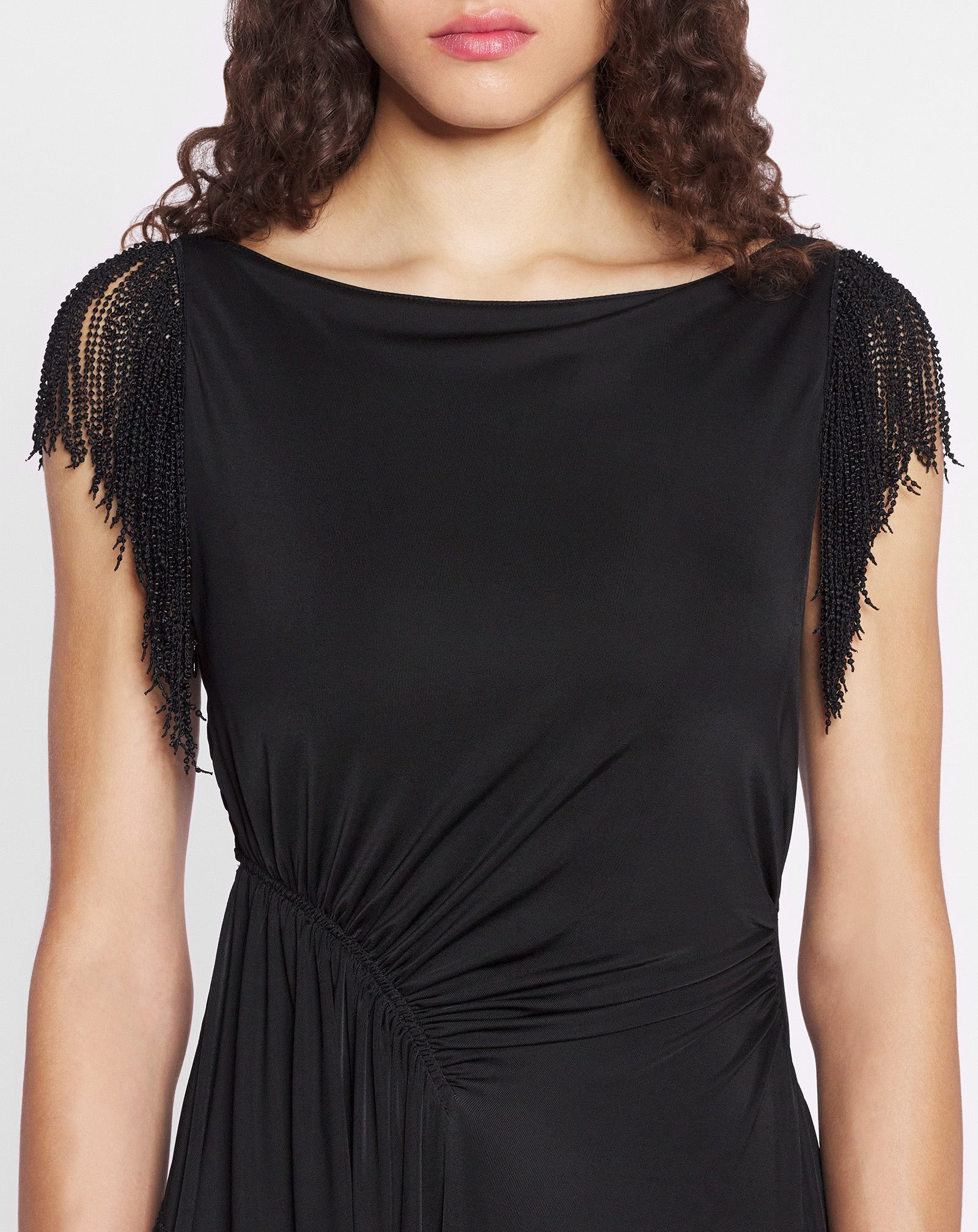 EMBROIDERED SLEEVELESS DRESS - 5