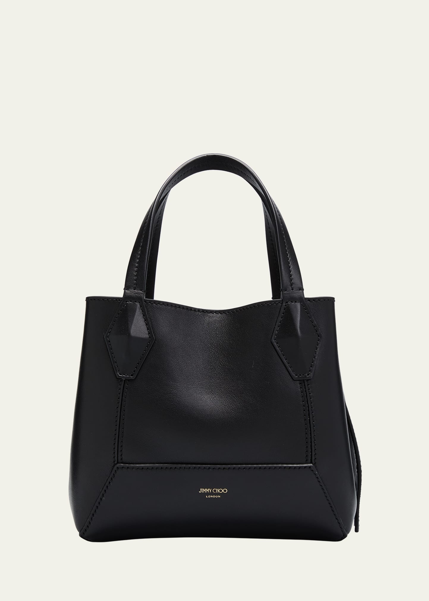 Diamond Leather Tote Bag - 1