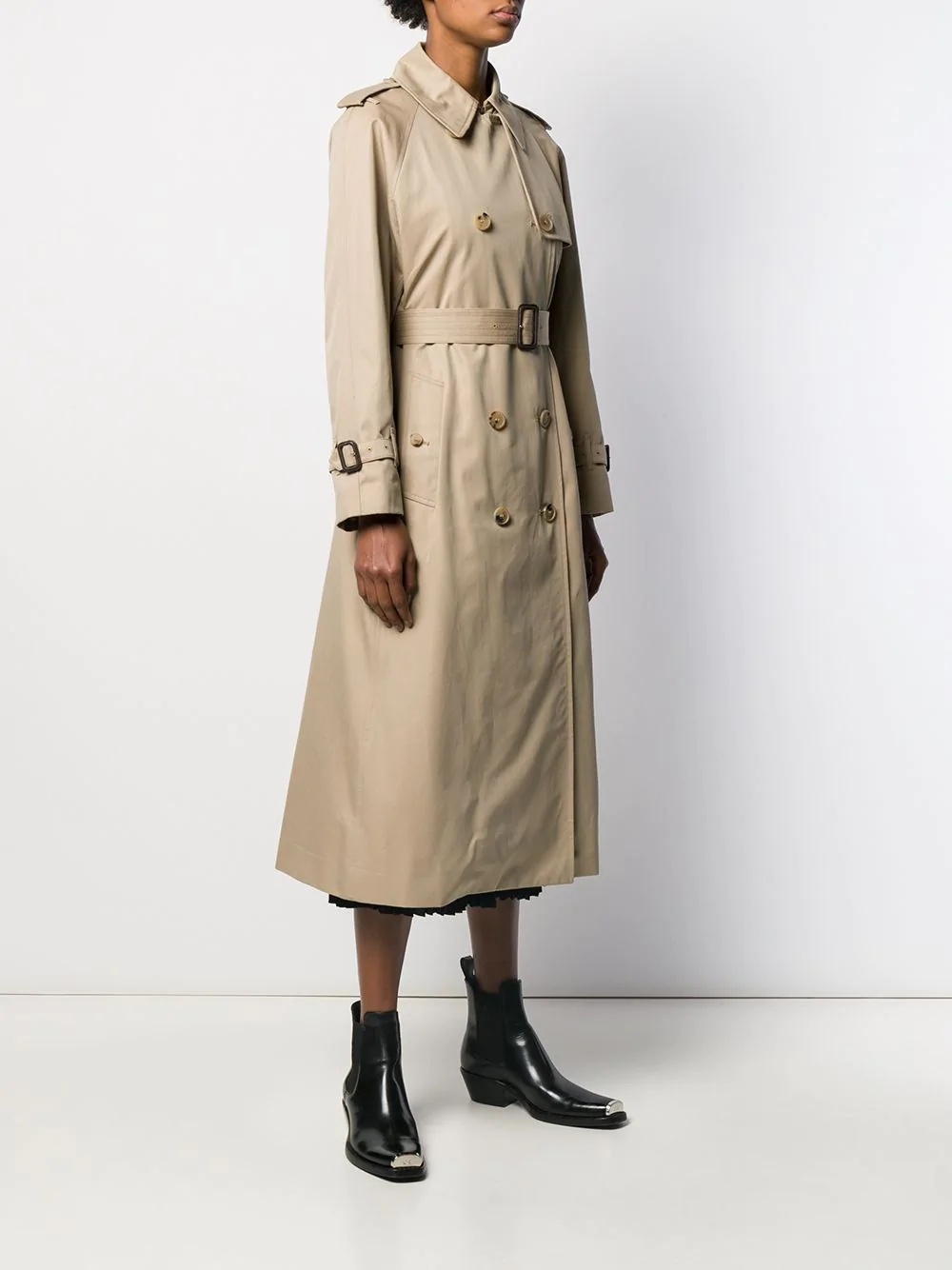 Roslin belted trench coat - 3