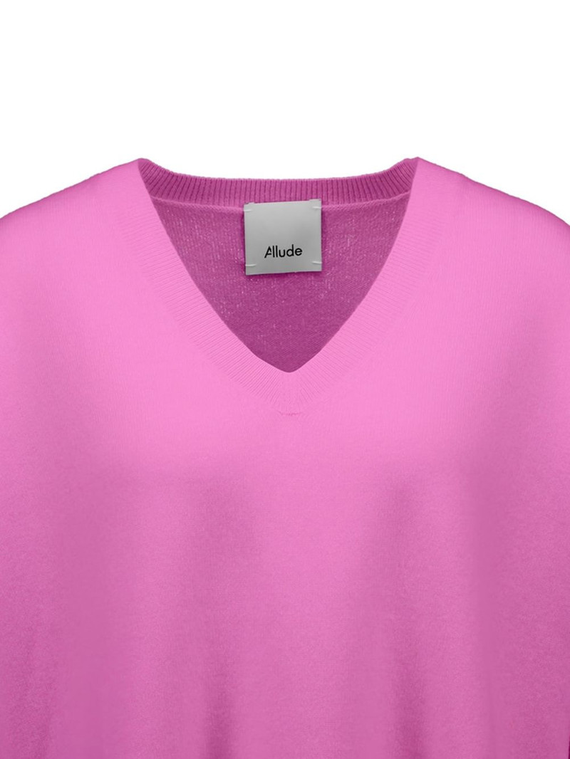 Allude V-neck sweater outlook