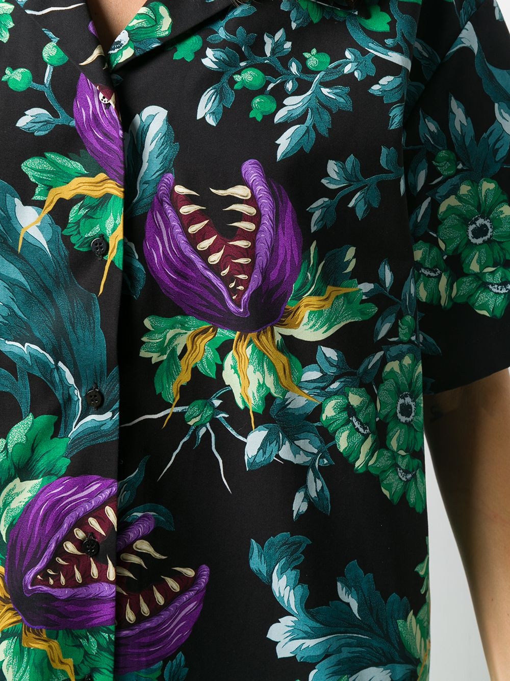 Venus Fly Trap print shirt - 5