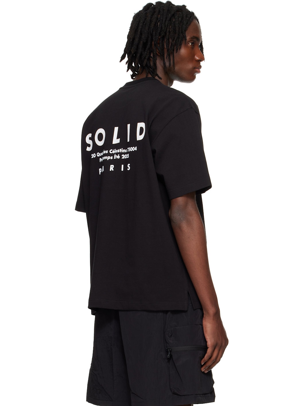 Black 'Paris' T-shirt - 3