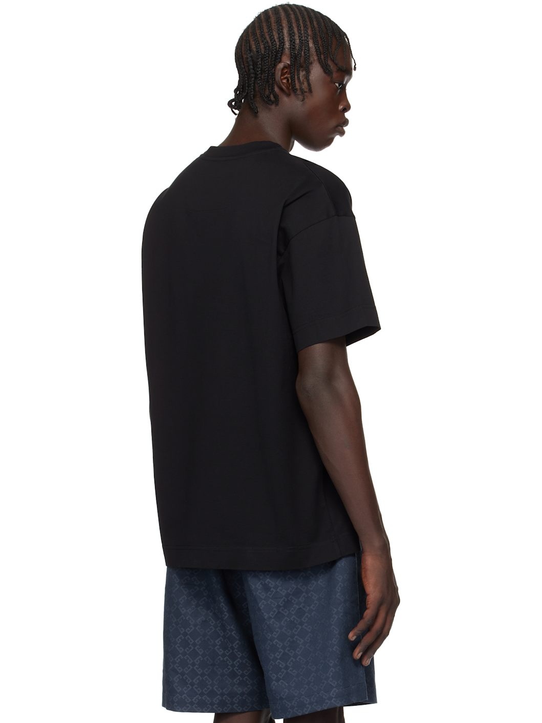 Navy 'GIVENCHY' T-shirt - 3