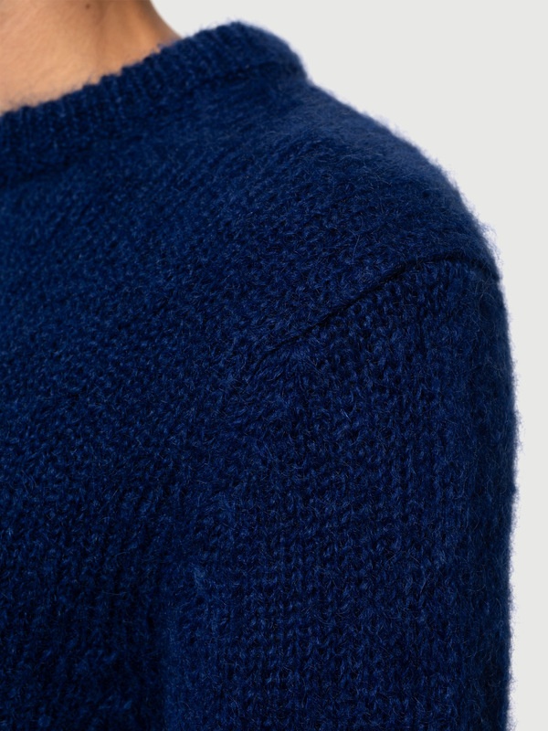 August Sweater Mohair Blue - 4