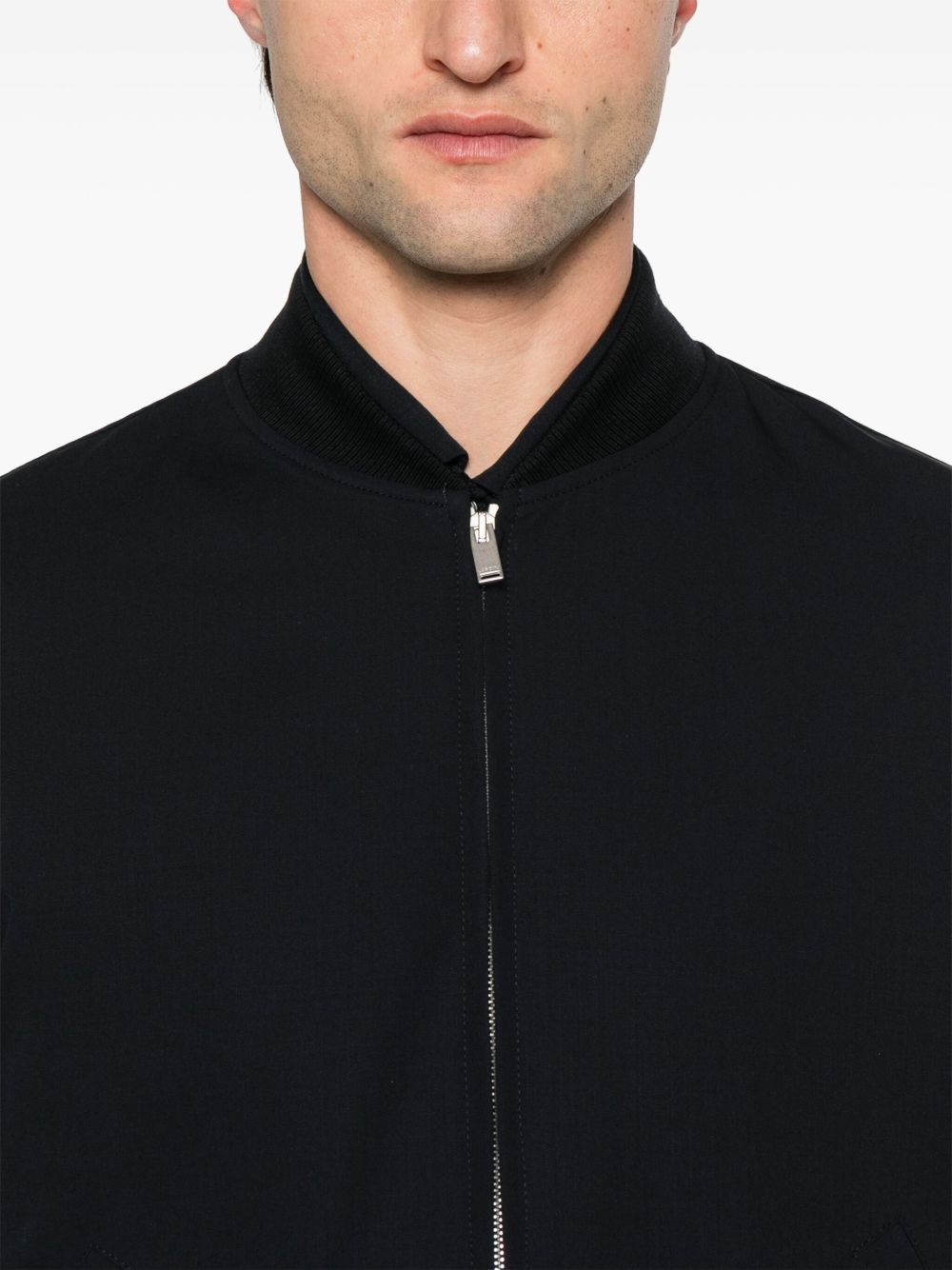 wool bomber jacket - 5