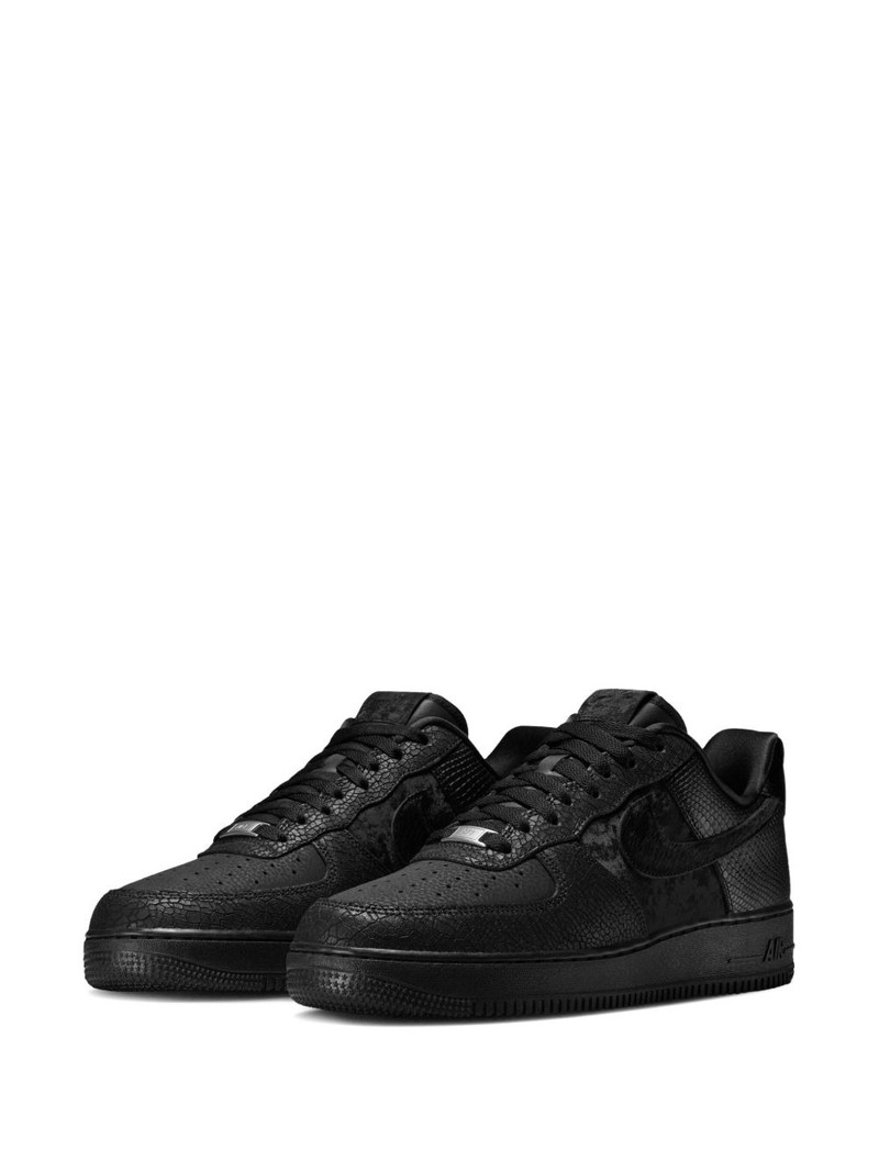 Nike Air Force 1 '07 LX "3X Celebration Triple Black" sneakers outlook
