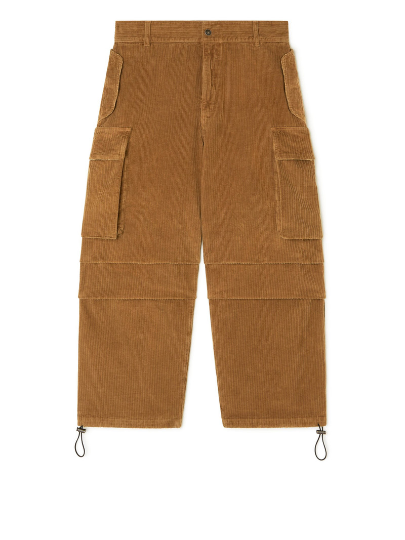 Velvet Corduroy Cargo Pants 1