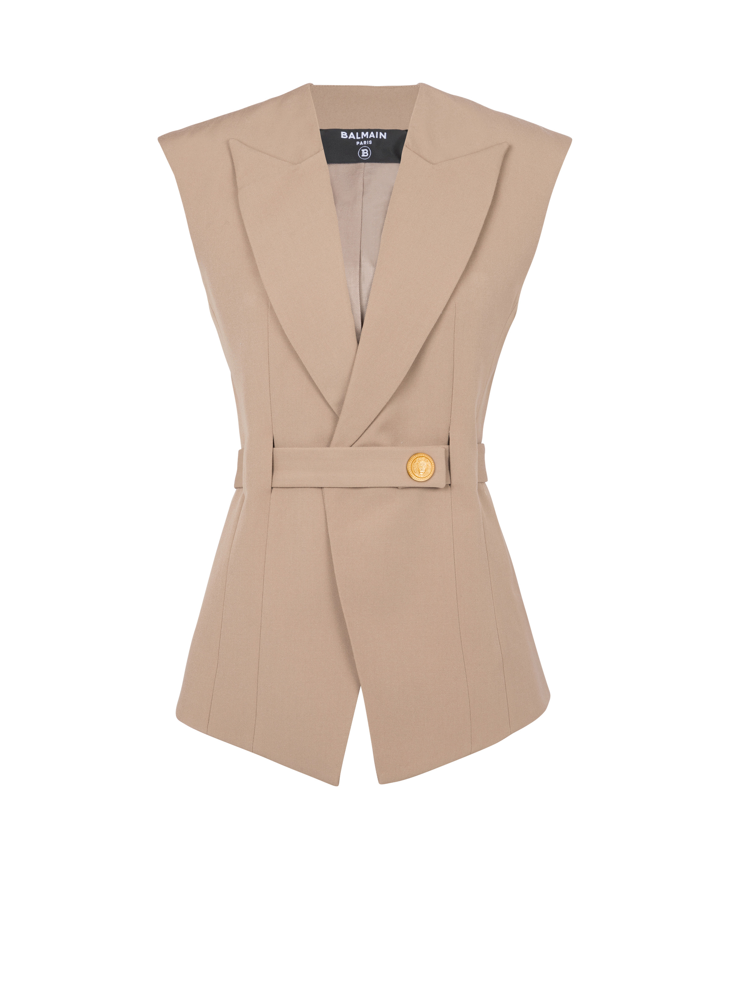 Grain de poudre sleeveless jacket - 1