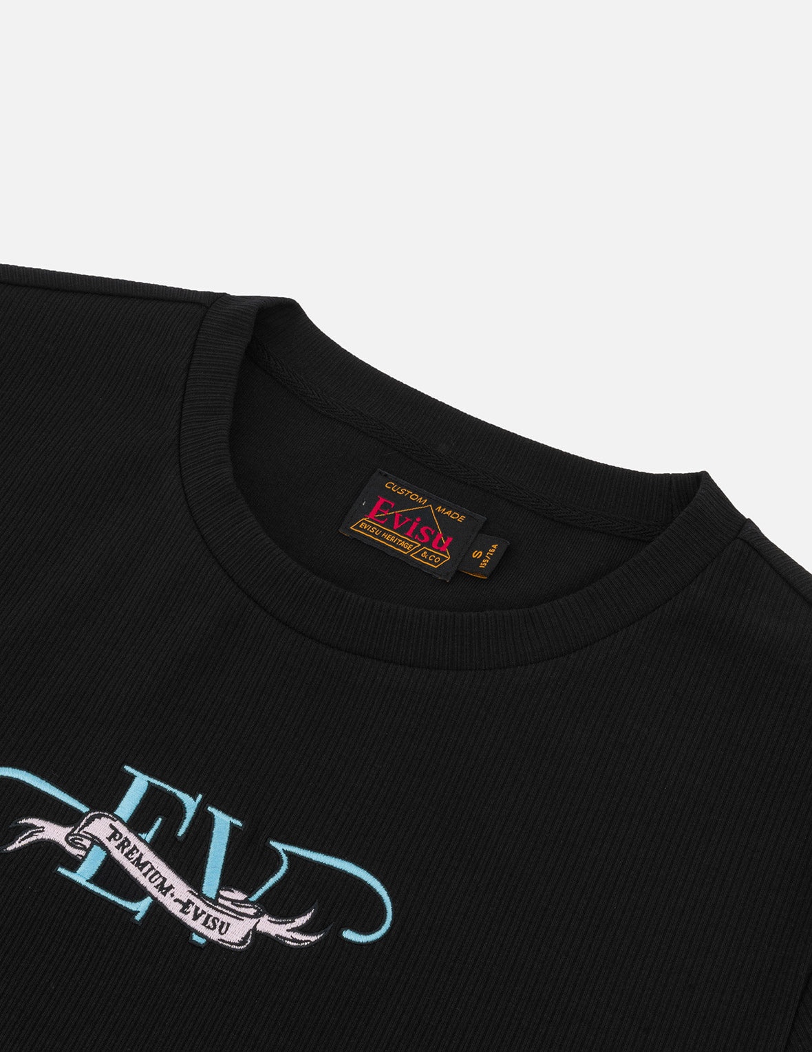 "EV" Print Slim Fit T-shirt - 6