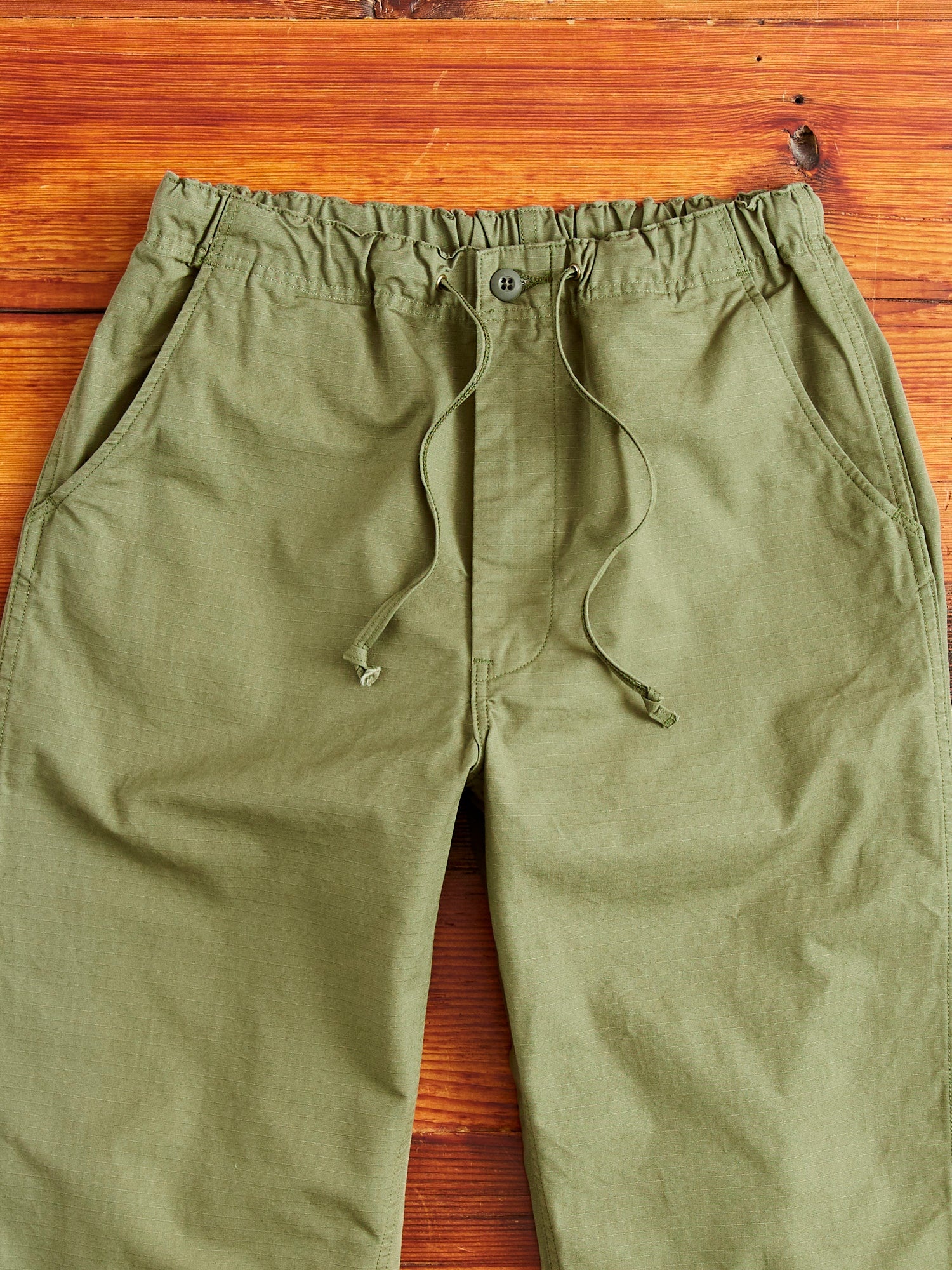 New Yorker Pants in Army Ripstop - 3