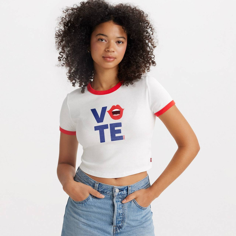 Levi's GRAPHIC RINGER MINI T-SHIRT outlook